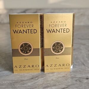 2X Azzaro Forever Wanted Elixir Samples